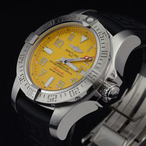 breitling seawolf cobra yellow|breitling avenger seawolf.